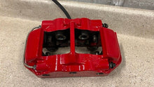 Load image into Gallery viewer, 06 13 Corvette C6 Z06 Rear Brake Calipers 4 Piston Set Red Brakes NICE! 5K MILES