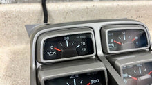 Load image into Gallery viewer, 10 15 Camaro SS Center Console Top Trim Gauges Switches Controls GM OEM NICE!