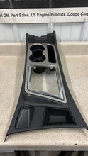 Load image into Gallery viewer, 09 14 Dodge Challenger SRT Center Console Trim Bezel Shifter Cupholder Mopar