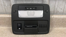Load image into Gallery viewer, 10 15 Camaro SS Center Upper Overhead Console GM Black Roof Sunroof Switches