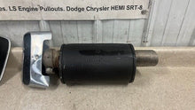 Load image into Gallery viewer, 15 23 Dodge Challenger SRT Scat Pack Exhaust Resonators Tips 68258498AA Pair 23K