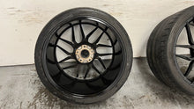 Load image into Gallery viewer, C7 Corvette Z06 20'' Rear Rohana Wheels RF17 20x12 Set Black Deep Concave