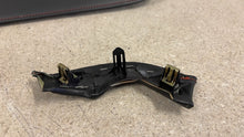 Load image into Gallery viewer, 10 15 Camaro SS Black Leather Dash Trim Vents 2 Pieces GM 22880758 Orange Stitch