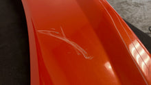 Load image into Gallery viewer, 10 13 Camaro SS SLP Rear Trunk Spoiler Factory OEM GM Orange Decklid High Rise