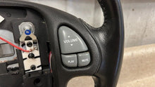 Load image into Gallery viewer, 98 02 Pontiac Firebird Trans AM Wheel GM Leather Steering Black Ebony Nice! 53K