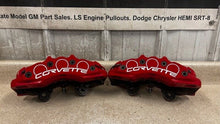Load image into Gallery viewer, 05 13 Chevrolet Corvette C6 Z06 Front Brake Calipers 6 Piston Set Brakes OEM