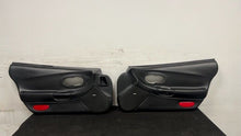 Load image into Gallery viewer, 97 04 Chevrolet Corvette C5 Right Left Door Panels Black Passenger Driver OEM GM