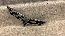 Load image into Gallery viewer, 05 13 Corvette C6 Centennial 100th Anniversary Factory GM Rear Bumper Emblem 12