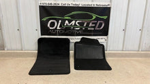 Load image into Gallery viewer, 06 13 Chevy Corvette Factory Floor Mats Black GM Front Driver Passenger RH LH 2