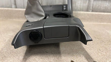 Load image into Gallery viewer, 05 13 C6 Corvette Gray Center Console Radio Trim Switches GM OEM Surround Boot