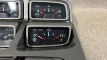 Load image into Gallery viewer, 10 15 Camaro SS Center Console Top Trim Gauges Switches Controls GM Factory OEM