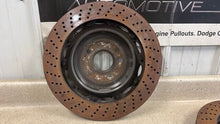 Load image into Gallery viewer, 10 15 Camaro Brembo GT Series 4-Piston Rear Big Brake Kit with 15" 2-Piece Rotor