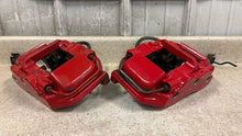 Load image into Gallery viewer, 06 13 Chevrolet Corvette C6 Z06 Rear Brake Calipers 4 Piston Set Red Brakes