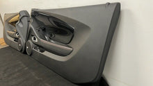 Load image into Gallery viewer, 10 15 Chevrolet Camaro SS Interior Right Left Door Panel Pair OEM Black Panels