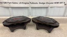 Load image into Gallery viewer, 2010 2015 Camaro SS Front Driver Passenger Brembo Brake Calipers Pair OEM
