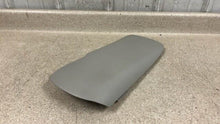 Load image into Gallery viewer, 05 13 Chevrolet C6 Corvette Z06 Center Console Lid Armrest Leather GM Light Gray