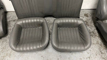 Load image into Gallery viewer, 1996 1997 Pontiac Firebird WS6 Front Rear Set Seats Leather Graphite Gray OEM
