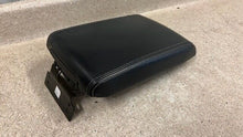 Load image into Gallery viewer, 2011 2014 Dodge Challenger Center Floor Console Lid Armrest Leather SRT Black