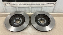 Load image into Gallery viewer, 15 20 Challenger Charger SRT Rotors PAIR OEM 68184587AE READY TO INSTALL 15.375"