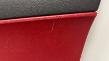 Load image into Gallery viewer, 05 13 Corvette C6 Driver Passenger Interior Door Trim Panels Black Red Pair OEM
