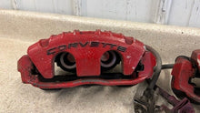 Load image into Gallery viewer, 1997 2004 Chevrolet C5 Corvette Z06 Front Brake Calipers Brakes OEM LH RH RED