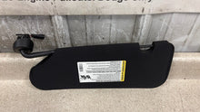 Load image into Gallery viewer, 05 13 Corvette Z06 C6 Passenger Sun Visor GM Shade Right RH Black OEM 55K