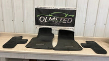 Load image into Gallery viewer, 12 15 Dodge Challenger Front Rear Black Floor Mats Mopar LH RH Set Logo