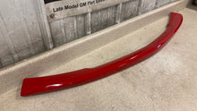 Load image into Gallery viewer, 10 13 Camaro SS Rear Trunk Spoiler Factory OEM GM 92237063 Red Deck Lid 35K