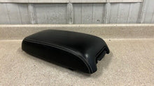 Load image into Gallery viewer, 11 14 Dodge Charger SRT Black Leather Center Console Lid Armrest Factory Mopar