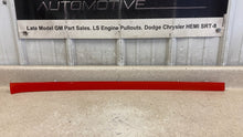 Load image into Gallery viewer, 10 15 Chevy Camaro SS Orange Glossy Dash Trim 2 Pieces OEM GM 92240108 92245218