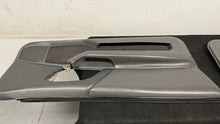 Load image into Gallery viewer, 97 99 Chevrolet Camaro SS Z28 Right Left Door Panels Leather Pair OEM GM Gray