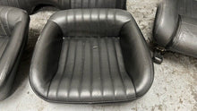 Load image into Gallery viewer, 98 02 Pontiac Firebird Trans AM Front Rear Set Power Seats Leather Black OEM 53K