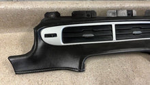 Load image into Gallery viewer, 10 15 Chevrolet Camaro SS Black Leather Dash Trim Pad Vents 2 Pieces GM 22880754