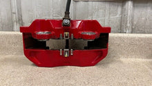 Load image into Gallery viewer, 06 13 Corvette C6 Z06 Rear Brake Calipers 4 Piston Set Red Brakes NICE! 5K MILES