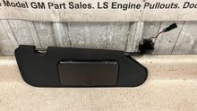 Load image into Gallery viewer, 05 13 Corvette Z06 C6 Passenger Sun Visor GM Shade Right RH Black OEM 48K