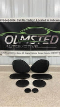 Load image into Gallery viewer, 98 02 Pontiac Firebird Trans AM WS6 Factory Speaker Covers Trim Black OEM Set 8