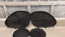 Load image into Gallery viewer, 98 02 Pontiac Firebird Trans AM WS6 Factory Speaker Covers Trim Black OEM Set 8
