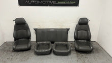 Load image into Gallery viewer, 1996 1997 Pontiac Firebird WS6 Front Rear Set Seats Leather Graphite Gray OEM