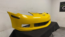 Load image into Gallery viewer, 05 13 Chevrolet C6 Z06 Factory Wide Body Front Bumper Cover OEM GM DAMAGED