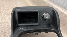 Load image into Gallery viewer, 97 02 Firebird Camaro Factory Center Console Top Shifter Trim Manual Gray