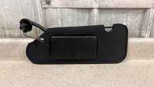 Load image into Gallery viewer, 05 13 Corvette Z06 C6 Driver Sun Visor Left GM Shade Garage Opener Black OEM