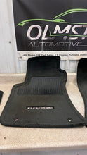 Load image into Gallery viewer, 12 15 Dodge Challenger Front Rear Black Floor Mats Mopar LH RH Set Logo