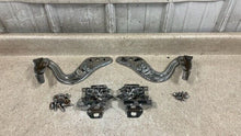Load image into Gallery viewer, 05 13 Chevrolet Corvette C6 Chrome Hood Hinges Latches Hardware Pair Z06