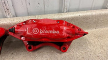 Load image into Gallery viewer, 06 16 Dodge Charger SRT8 Brembo Rear Left Right Brake Calipers Challenger Red