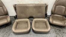 Load image into Gallery viewer, 98 02 Pontiac Firebird Trans AM Front Rear Set Power Seats Leather Tan OEM 80K