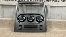 Load image into Gallery viewer, 11 14 Dodge Challenger SRT-8 Radio Trim Panel HVAC Controls 55111463AD Climate
