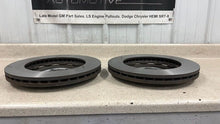 Load image into Gallery viewer, 15 20 Challenger Charger SRT Rotors PAIR OEM 68184587AE READY TO INSTALL 15.375"
