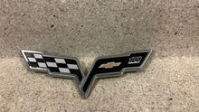 Load image into Gallery viewer, 05 13 Corvette C6 Centennial 100th Anniversary Factory GM Rear Bumper Emblem 12