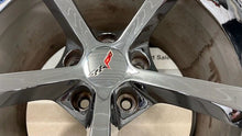 Load image into Gallery viewer, 10 13 Corvette C6 Z06 Speedline Rear 19'' Chrome Wheel GM 9597864 19X12 35K