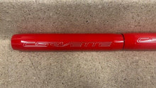 Load image into Gallery viewer, 14 19 Corvette C7 Rear Trunk Billet Shock Covers Red Pair Z06 Coupe Logo